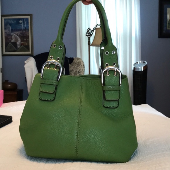Leather Purses Tignanello Purse Green Tignanello Purse Green